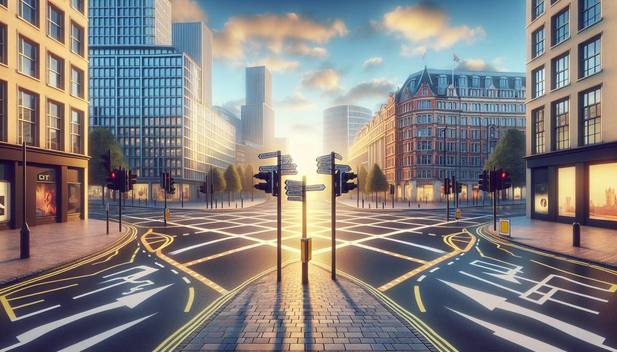 Alternatives to bankruptcy - crossroads showing different debt solution paths in 2026