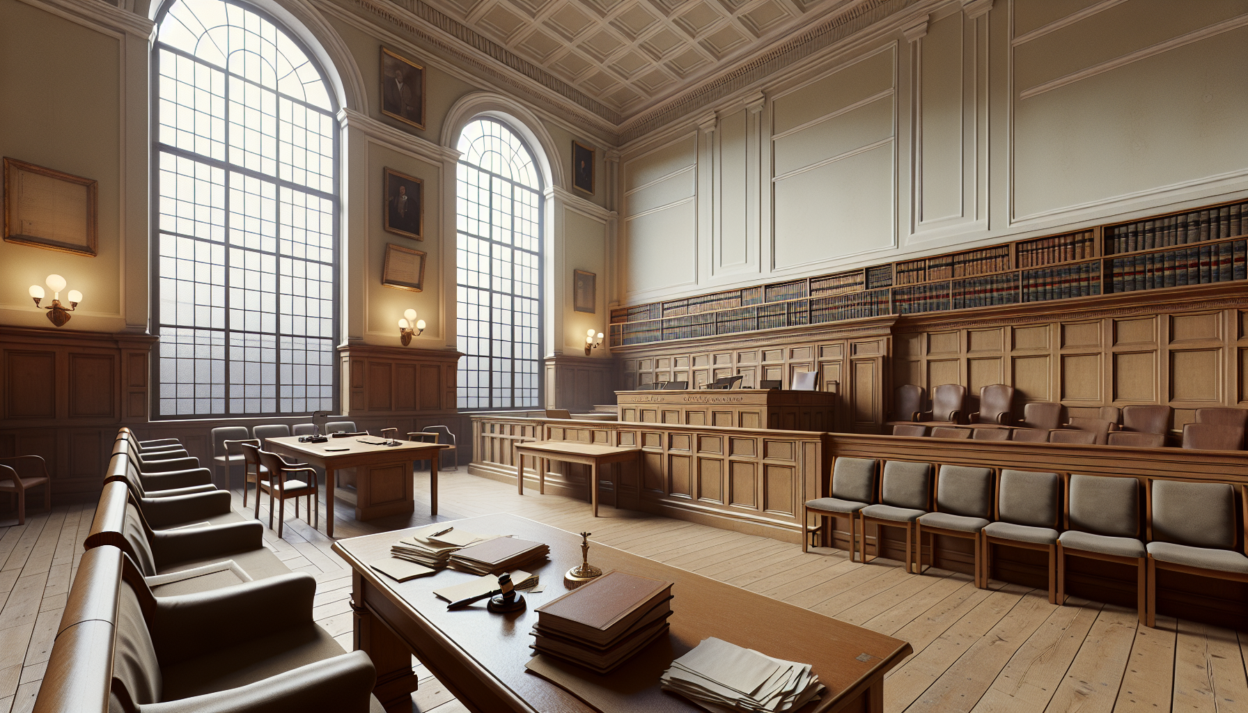 Inside a British county court hearing room for a bankruptcy creditors petition